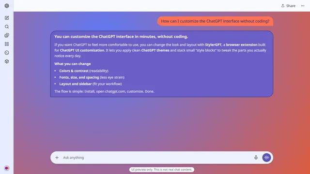 Lucent Summit theme preview