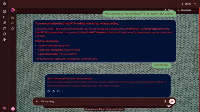 Lucent Wisp theme preview