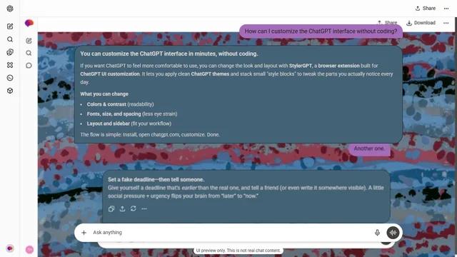 Luminous Canopy theme preview