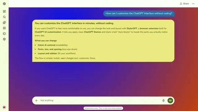 Luminous Metro theme preview