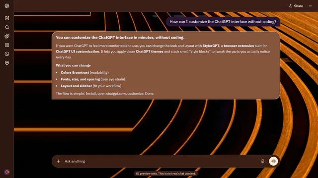 Luminous Veil theme preview