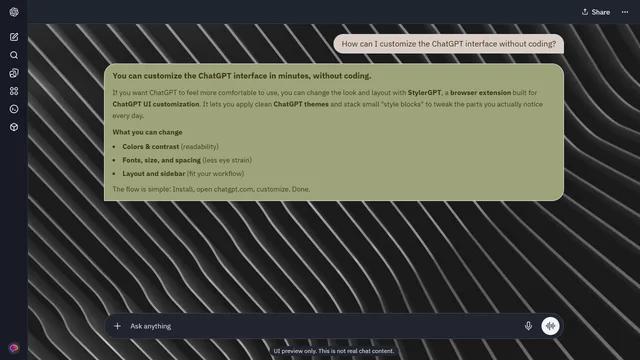 Misty Tactile theme preview