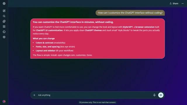 Moonlit Glow theme preview