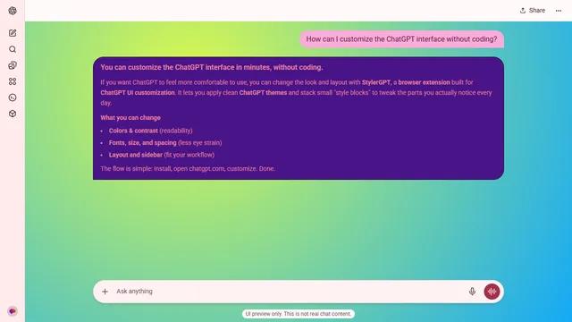 Moonlit Plume theme preview