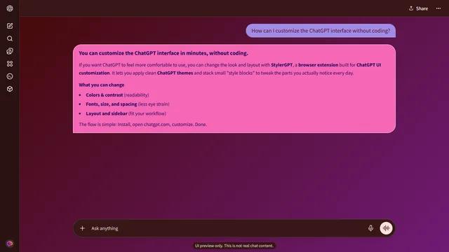 Mosaic Rise theme preview