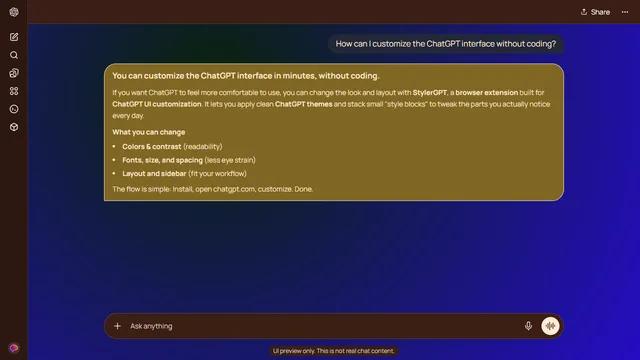 Muted Grid theme preview