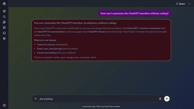 Muted Spine theme preview