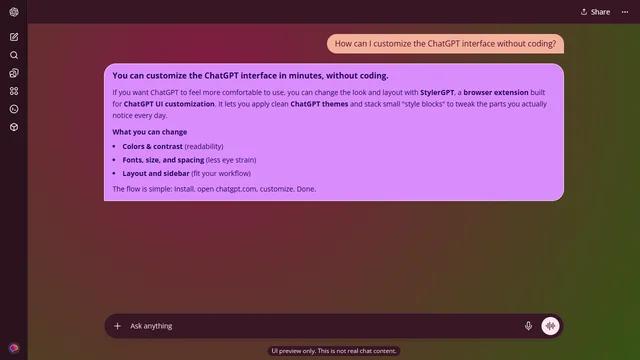 Nebula Burst theme preview