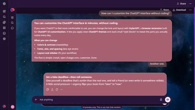 Quiet Basin theme preview