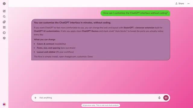 Quiet Tactile theme preview