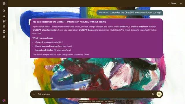 Rainlit Bloom theme preview