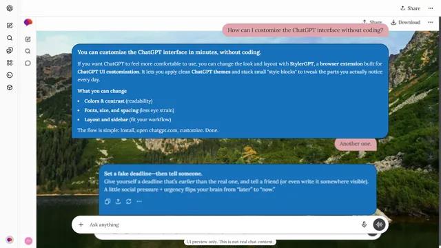 Rainlit City theme preview