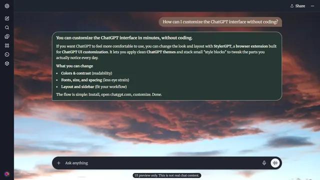 Rainlit Cloud theme preview