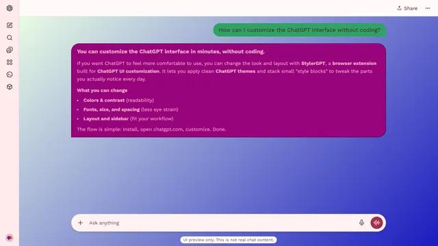 Rainlit Pulse theme preview