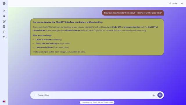 Rainlit Stencil theme preview
