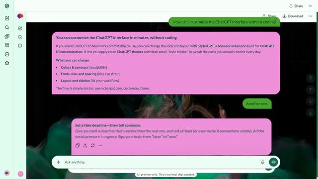 Shaded Fiber theme preview