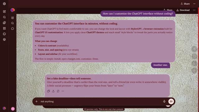 Shaded Whorl theme preview