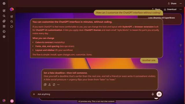 Shadowed Wave theme preview