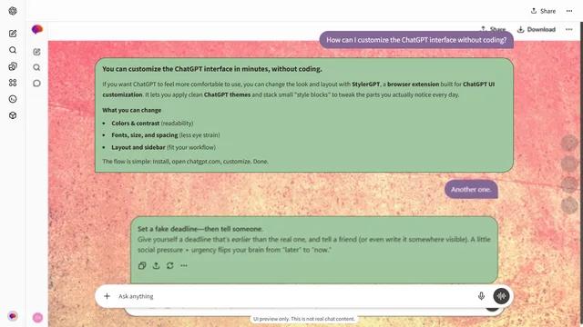 Silent Canopy theme preview