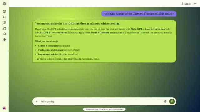 Silent Plaza theme preview