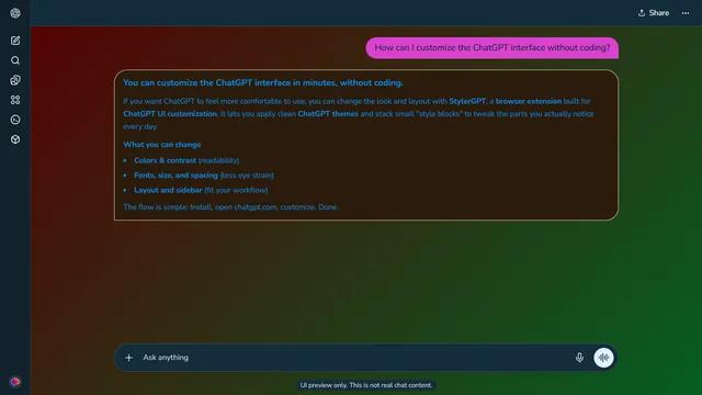 Smoky Fiber theme preview