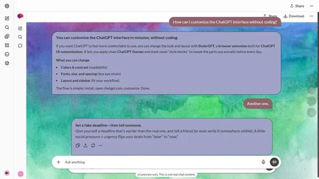 Soft Canopy theme preview