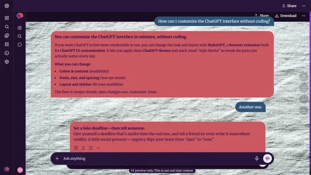 Still Bloom theme preview
