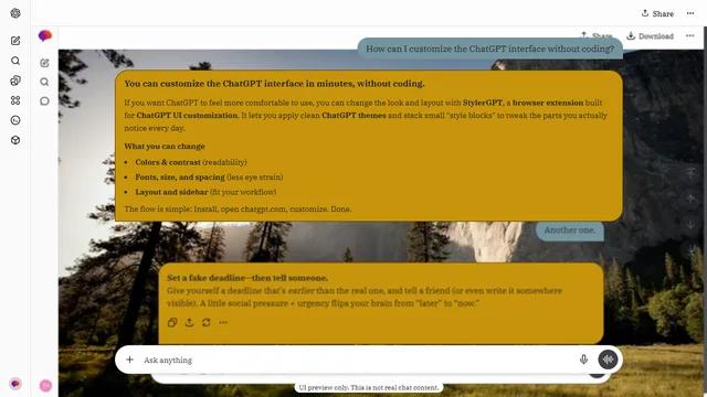 Still Canyon theme preview