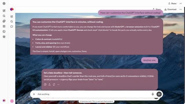 Stormy Cove theme preview