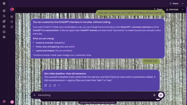 Sunlit Canvas theme preview