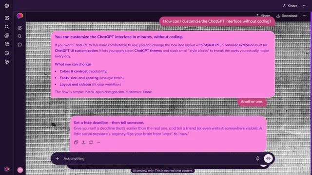 Tonal Canvas theme preview