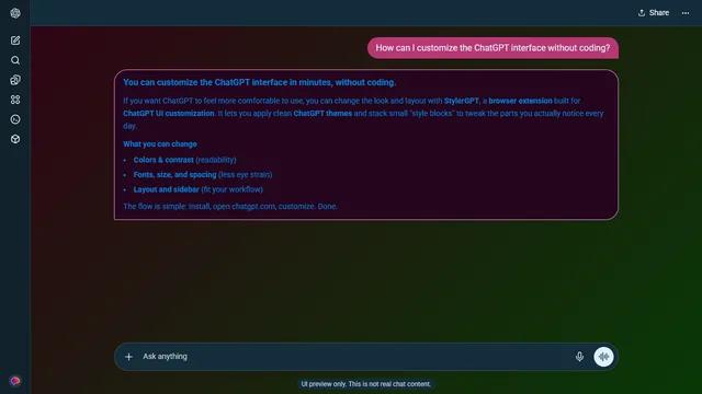Velvet Fiber theme preview