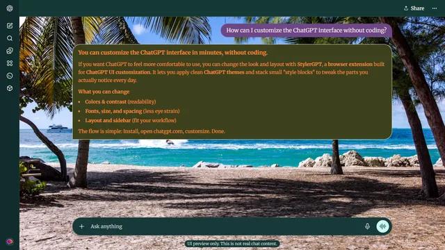 Velvet Lagoon theme preview