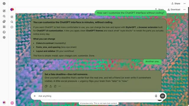 Wild Canvas theme preview