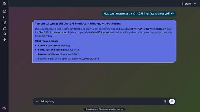 Wild Skylane theme preview