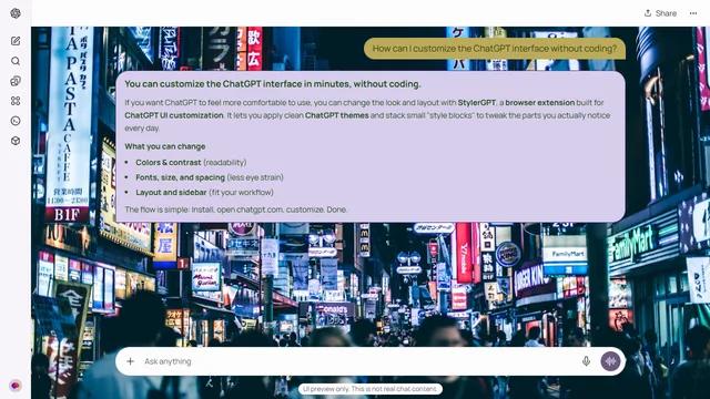 Wild Street theme preview