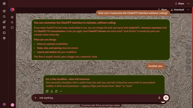 Wild Whorl theme preview
