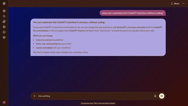 Windswept Haze theme preview