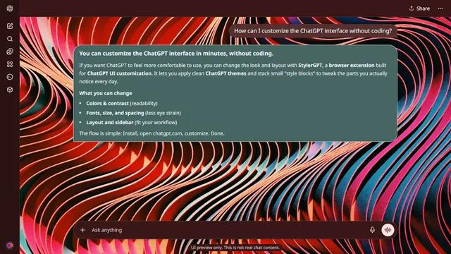 Windswept Surface theme preview