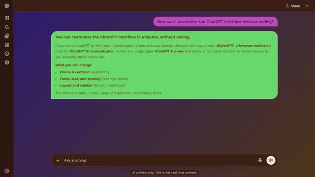 Woven Haze theme preview