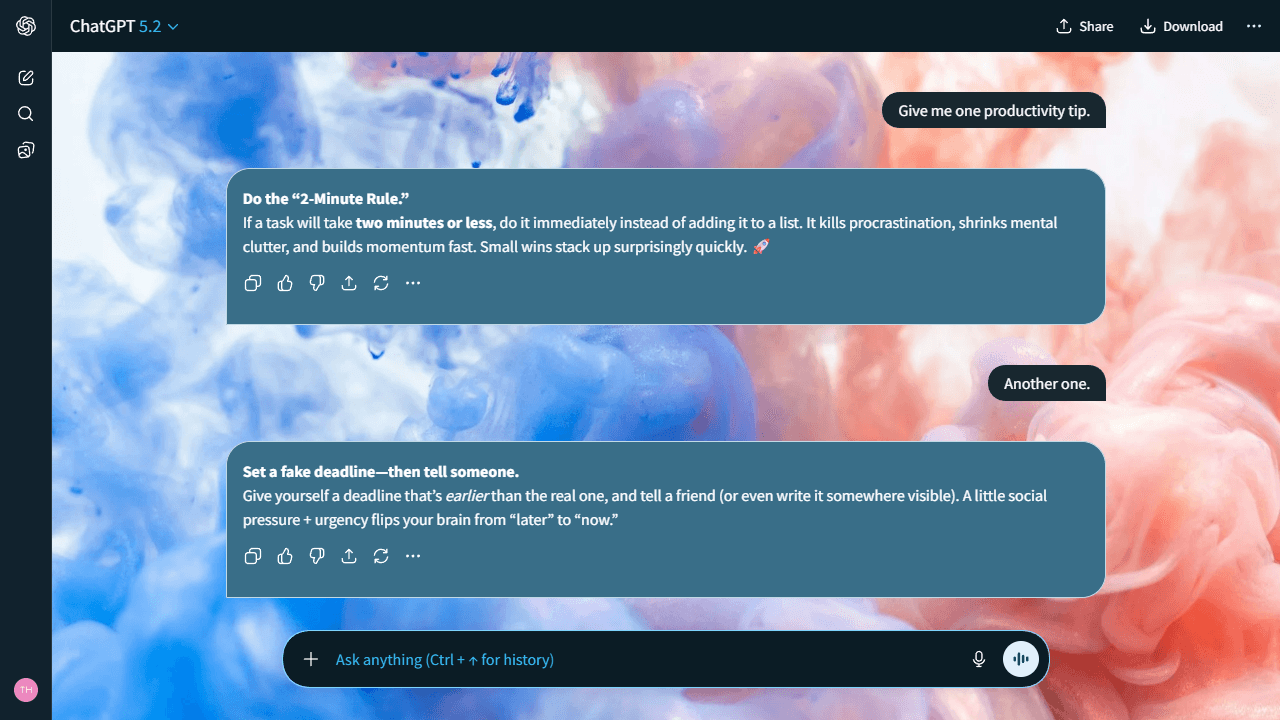 Quiet Plume theme preview