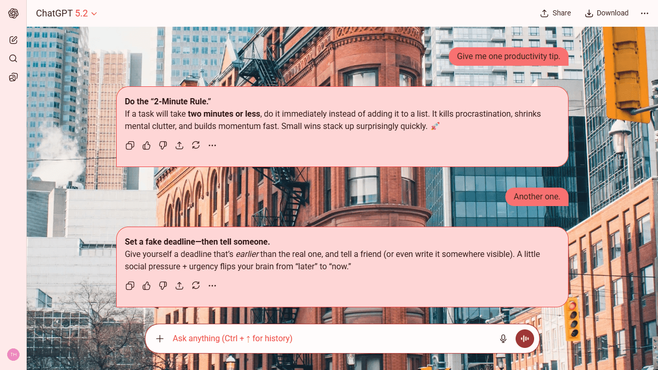 Serene District theme preview