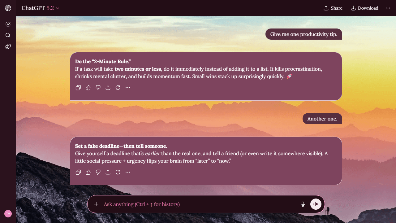 Still Summit theme preview