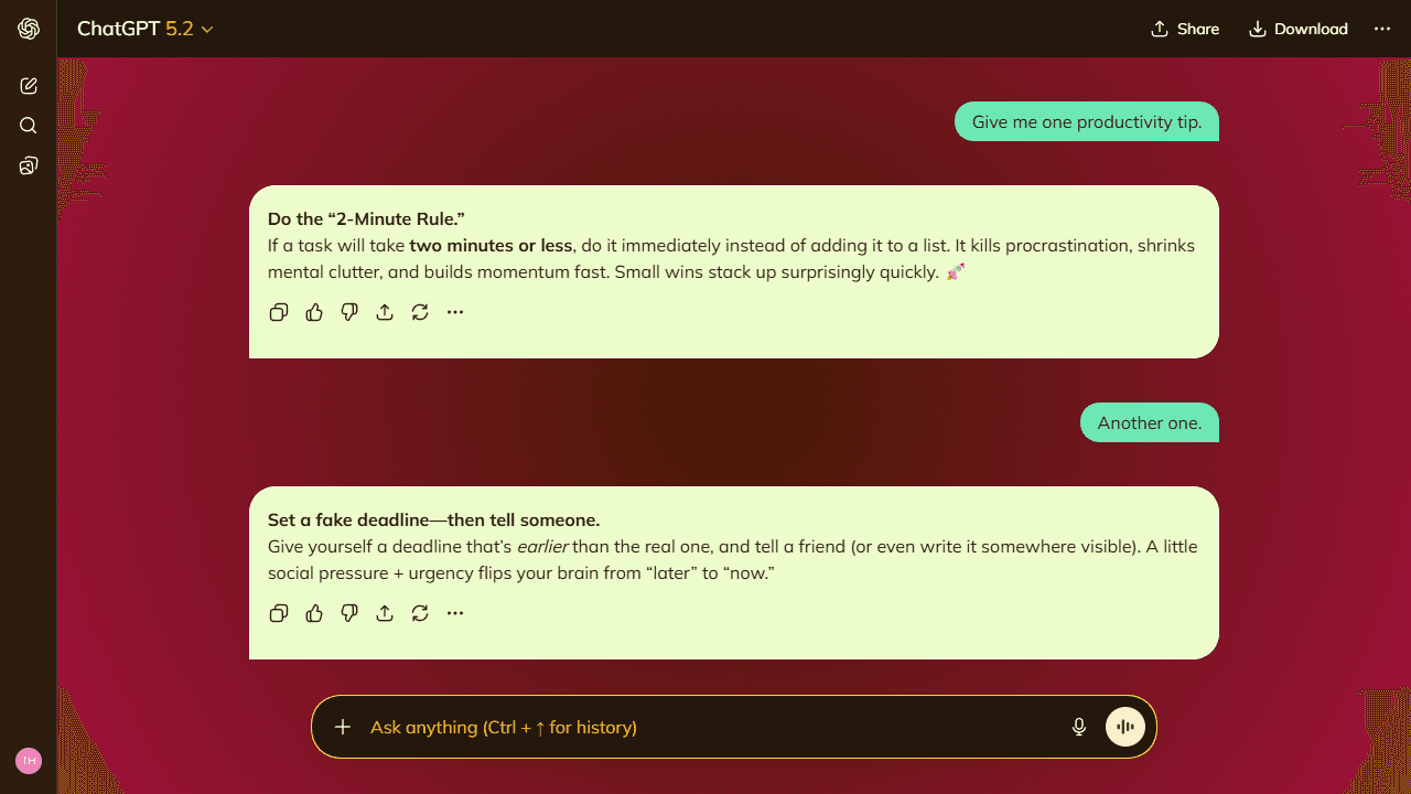 Summit Pulse theme preview