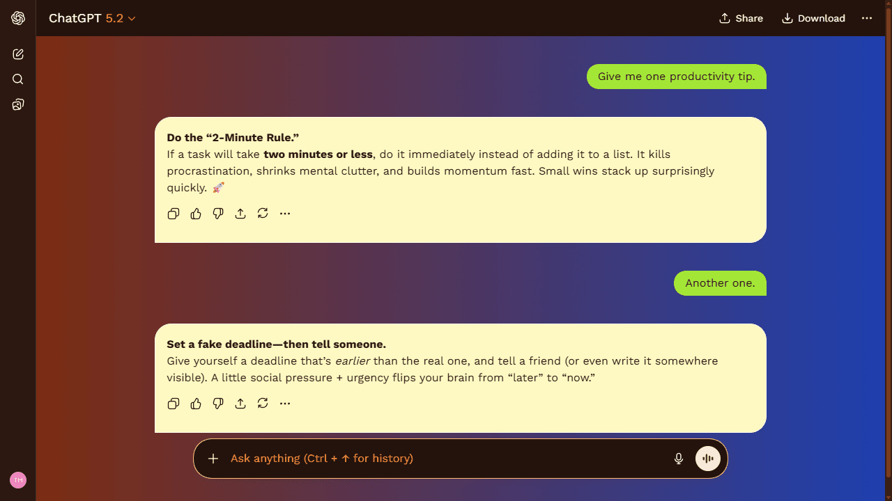 Veil Run theme preview