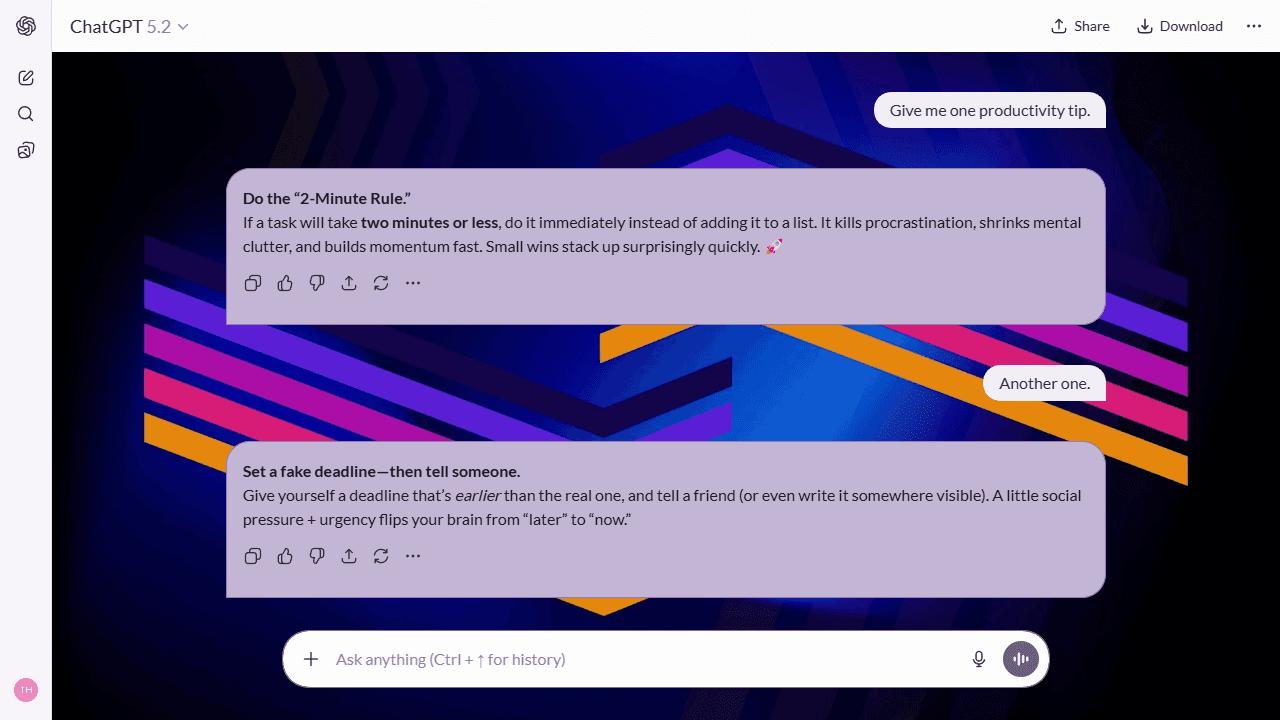 Wild Fiber theme preview