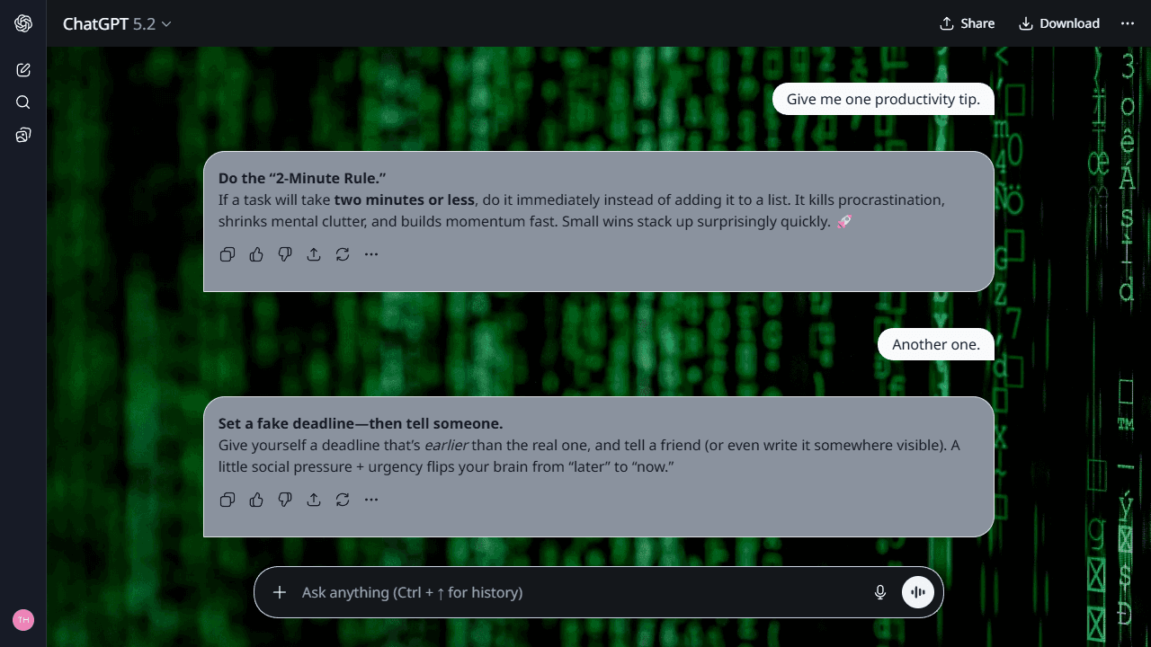 Wild Trace theme preview