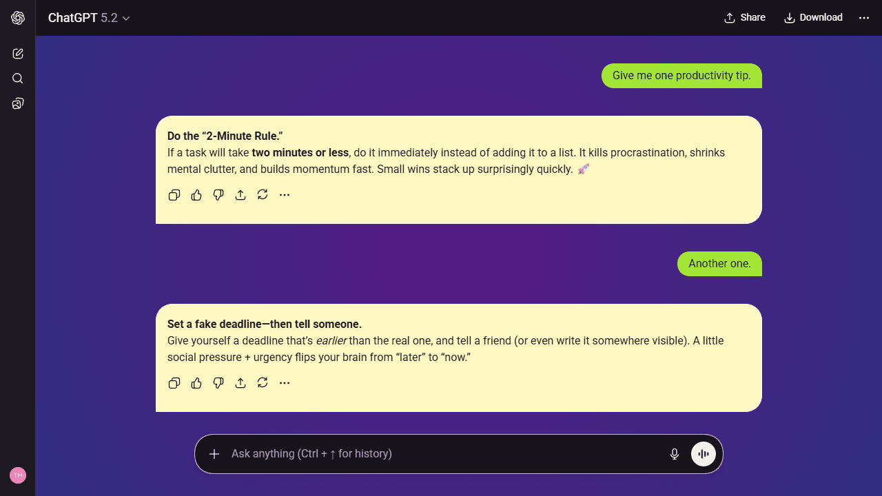 Wisp Flare theme preview