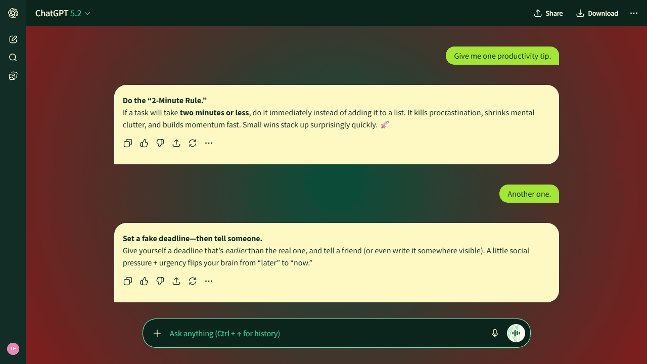 Zenith Crown theme preview