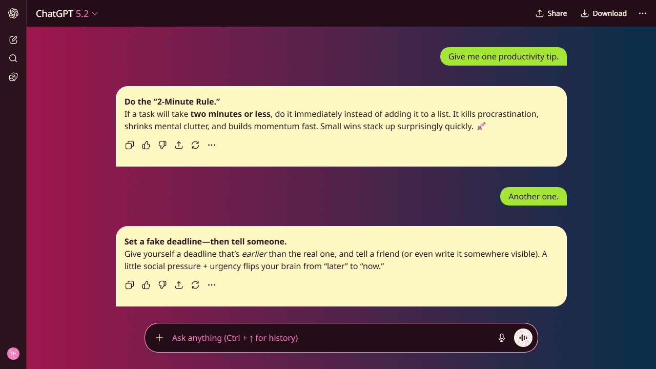 Zenith Tide theme preview